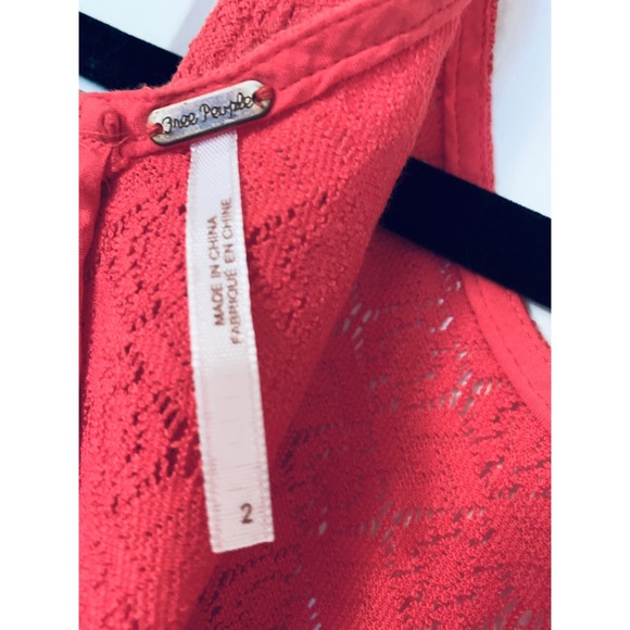 Free People Lace Crochet Skater Dress - Picture 3 of 4